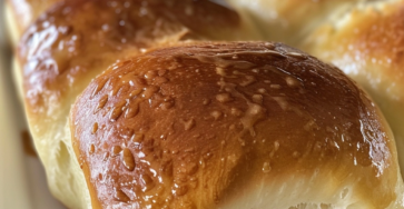 Soft Rolls: Sweetened Condensed Milk Bread!