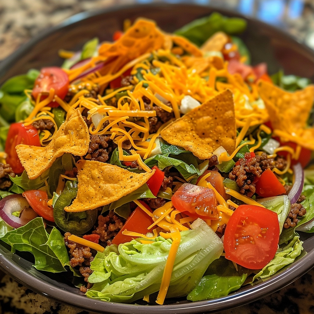 Dorito Taco Salad: A Crunchy, Flavor-Packed Family Favorite