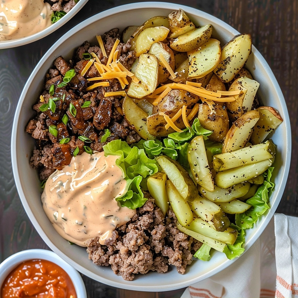 Delicious Burger Bowls: A Flavor-Packed, Low-Carb Comfort Meal