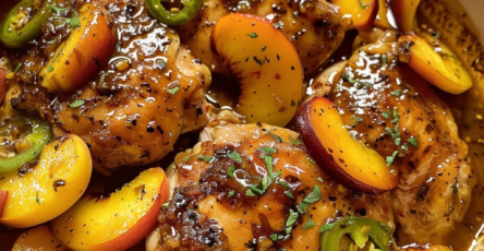 Jalapeno Peach Chicken