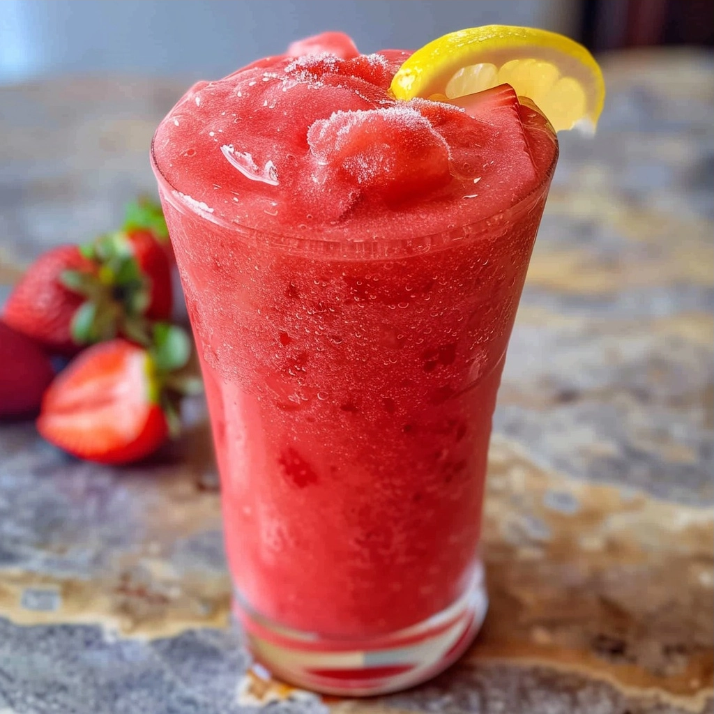 Frozen Strawberry Lemonade Recipe: A Refreshing Summer Delight