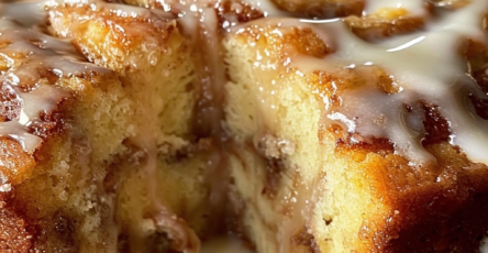 Honey Bun Pound Cake