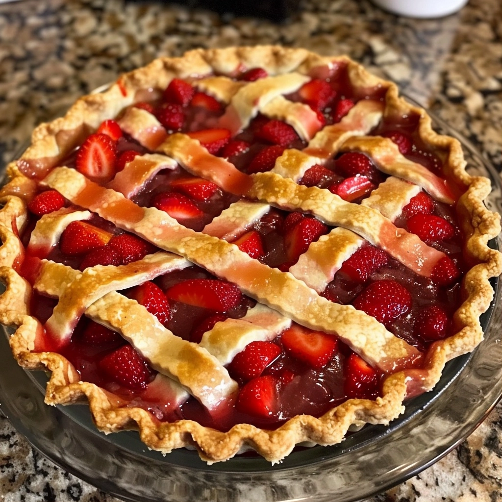 Strawberry Pie: A Deliciously Fresh and Fluffy Dessert