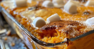 Southern Sweet Potato Pone