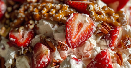 Strawberry Crackle Salad: A Perfect Blend of Sweet, Crunchy, and Creamy