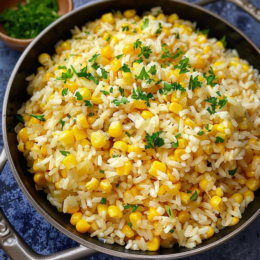 Buttered Corn Rice: A Comforting and Flavorful Side Dish