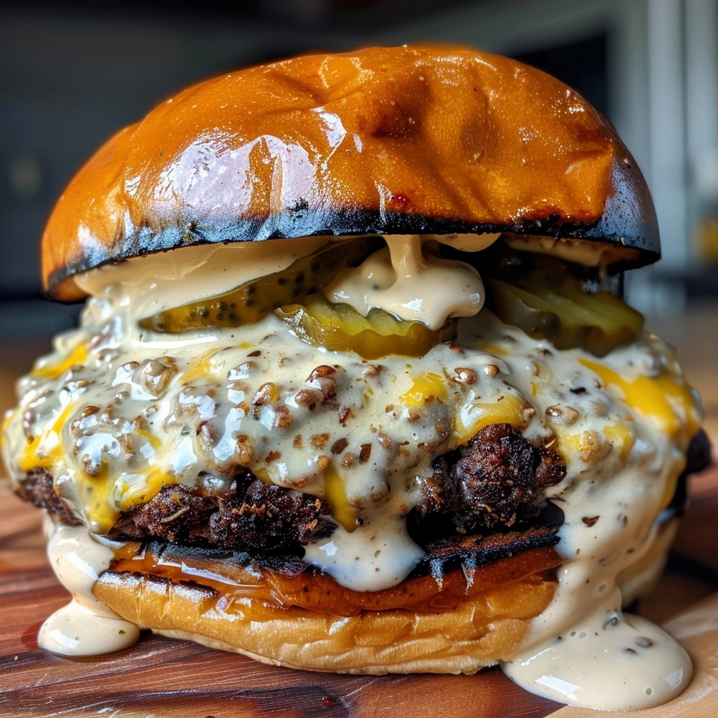 Devil's Spit Pickle Ranch Burger Sauce: A Fiery Flavor Explosion