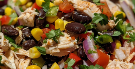 Cottage Cheese Fiesta Chicken Salad