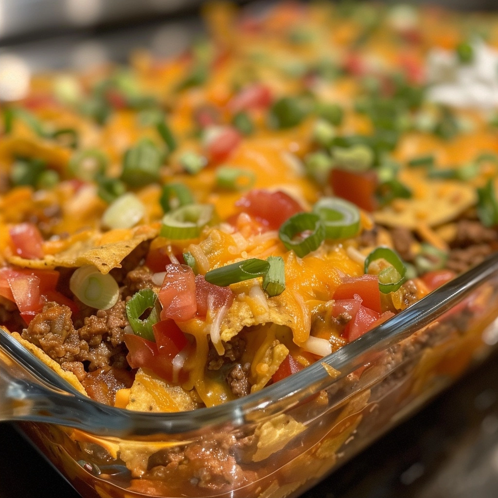 Walking Taco Casserole: A Flavorful Twist on a Classic Favorite