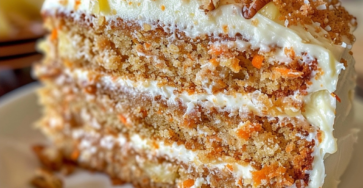 Hawaiian Carrot Pineapple Cake