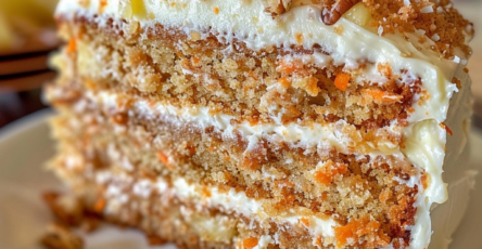 Hawaiian Carrot Pineapple Cake