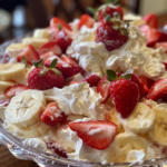 Strawberry Banana Cheesecake Salad