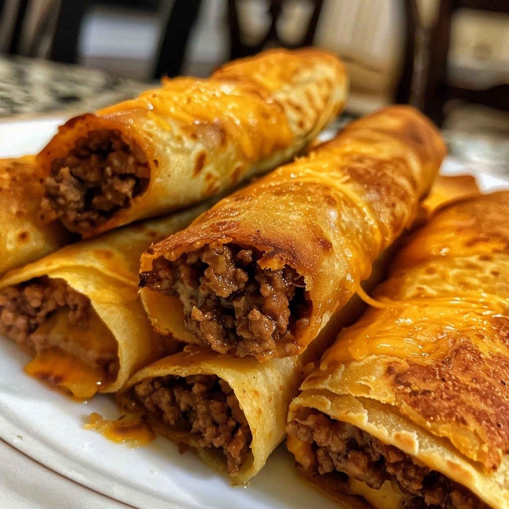 Fried Taco Roll Ups: Crispy, Cheesy, and Irresistibly Delicious