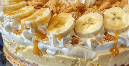 Banana Pudding Cheesecake Creation