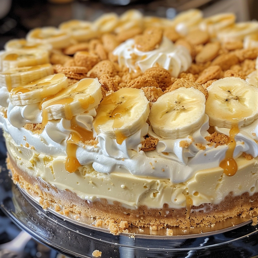 Banana Pudding Cheesecake Creation