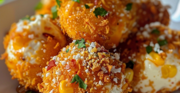Voodoo Ranch Street Corn Cheese Ball Bites