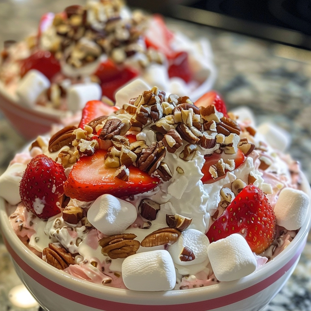 Strawberry Crackle Salad