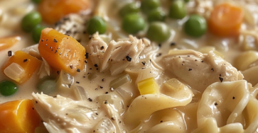 Crockpot Chicken and Noodles
