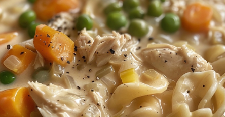 Crockpot Chicken and Noodles