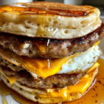 Homemade McGriddle Sandwiches