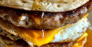 Homemade McGriddle Sandwiches