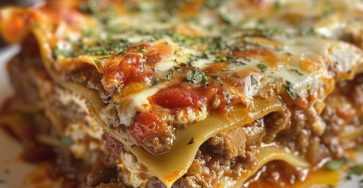 Classic Beef and Cheese Lasagna
