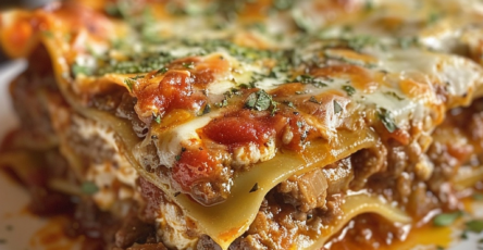 Classic Beef and Cheese Lasagna