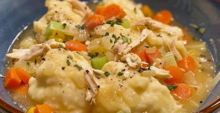 Homemade Chicken and Dumplings