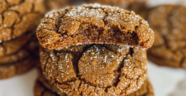 Super Soft Molasses Cookies