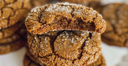 Super Soft Molasses Cookies