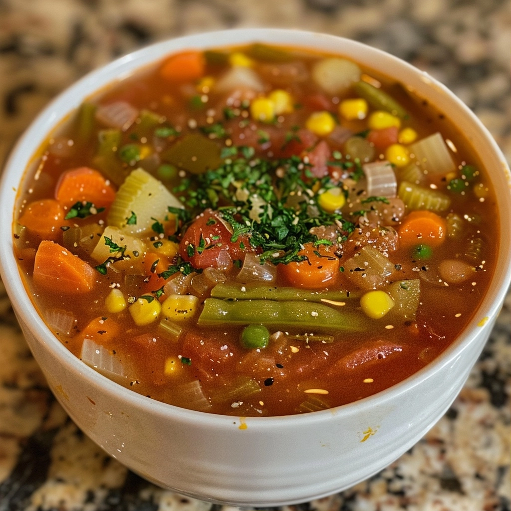 Old-Fashioned Vegetable Soup