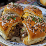 Cheeseburger Pretzel Bombs