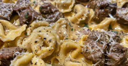 Cheesesteak Tortellini: A Flavor-Packed Comfort Pasta Dish