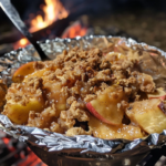 Campfire Apple Crisp Foil Packets