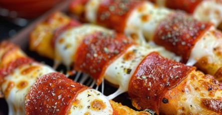 Pepperoni Pizza Cheese Sticks: A Savory Snack You’ll Love