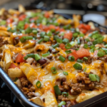 Loaded Chili Cheese Fries Casserole