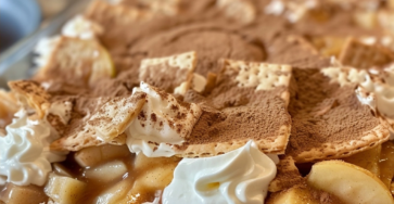 Apple Pie Graham Cracker Casserole