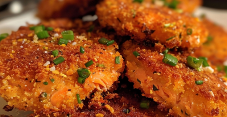 Crispy Southern Fried Salmon Patties