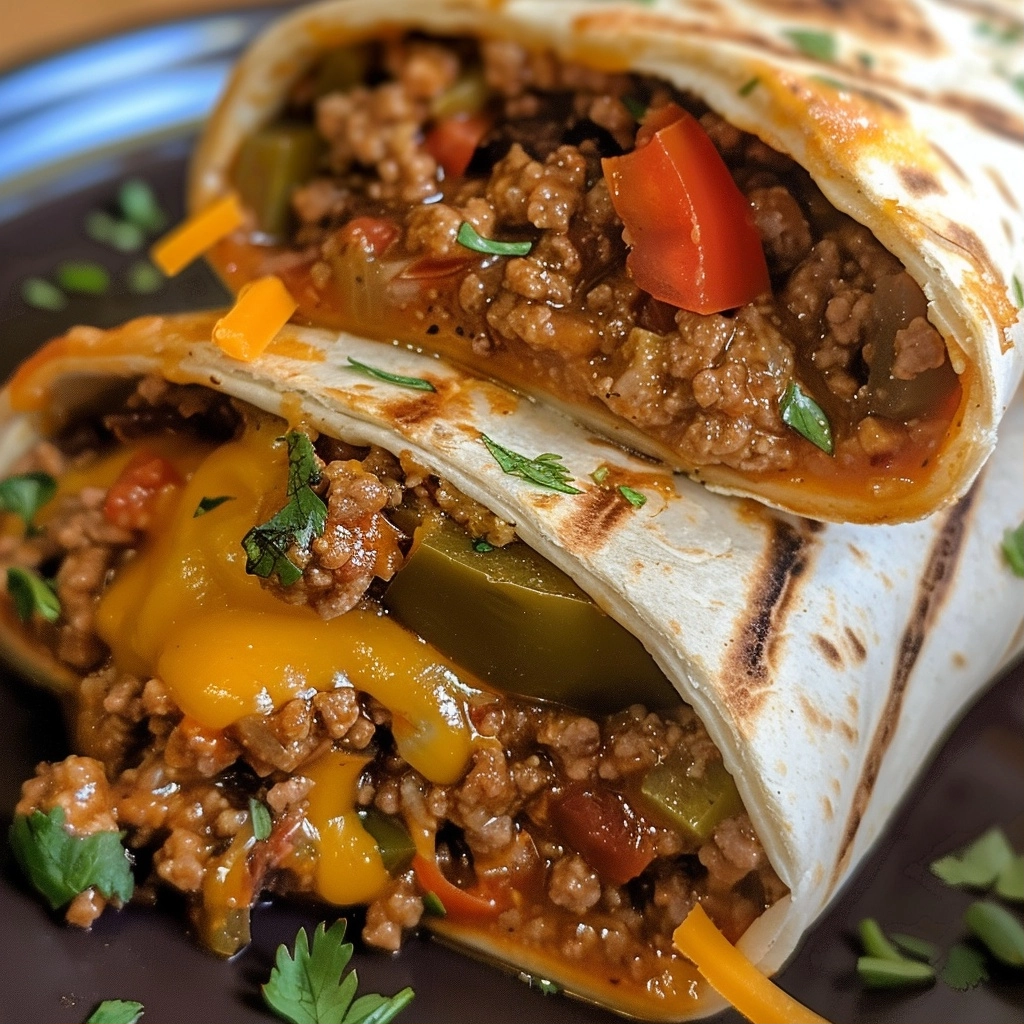 Sloppy Joe Grilled Burritos: A Flavor-Packed Twist on a Classic