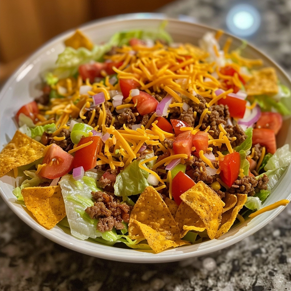 Dorito Taco Salad: A Crunchy, Flavor-Packed Fiesta