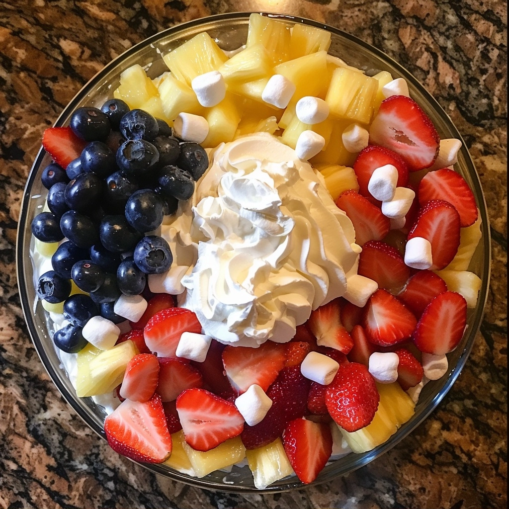 Creamy Mixed Fruit Salad