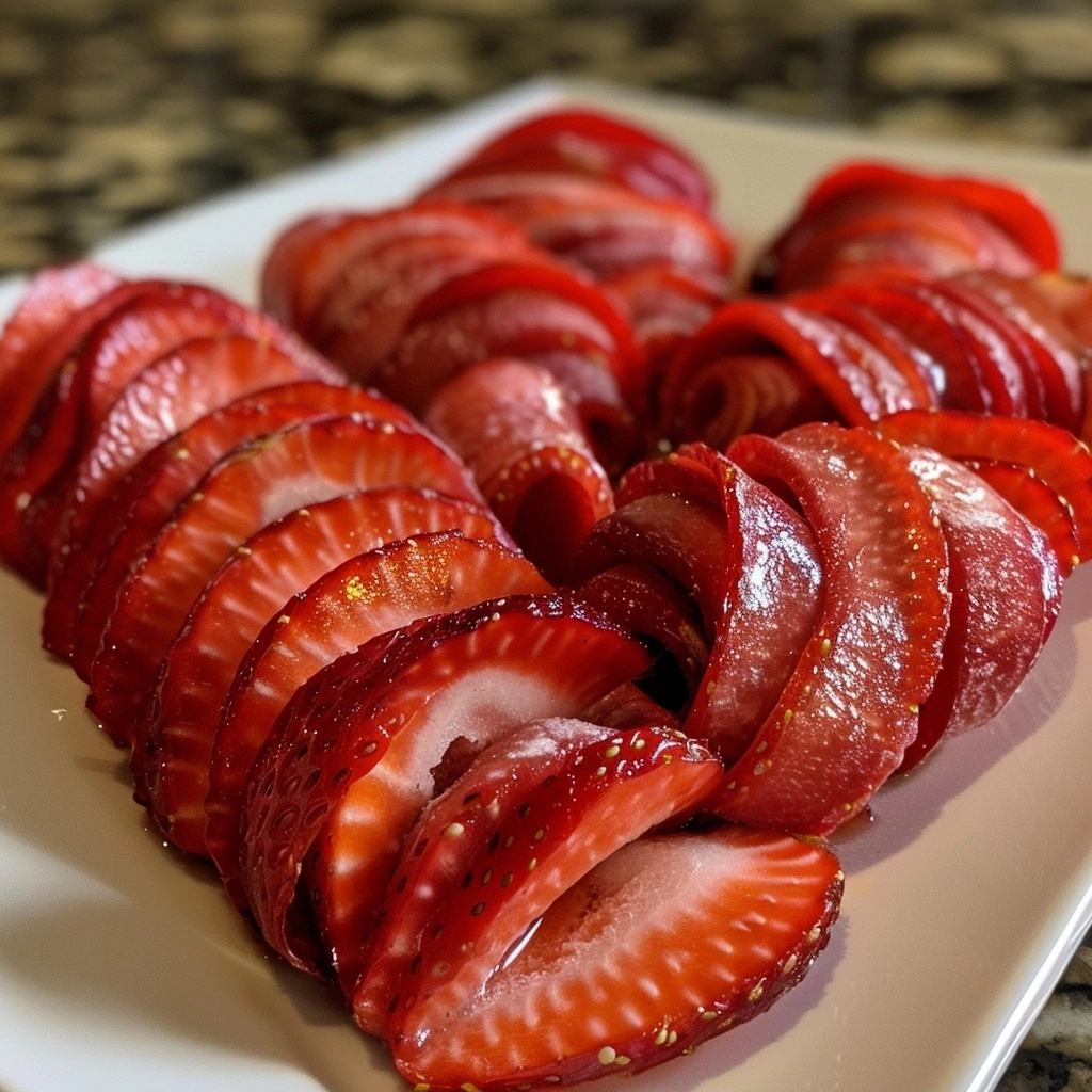 Homemade Strawberry Fruit Roll-Ups