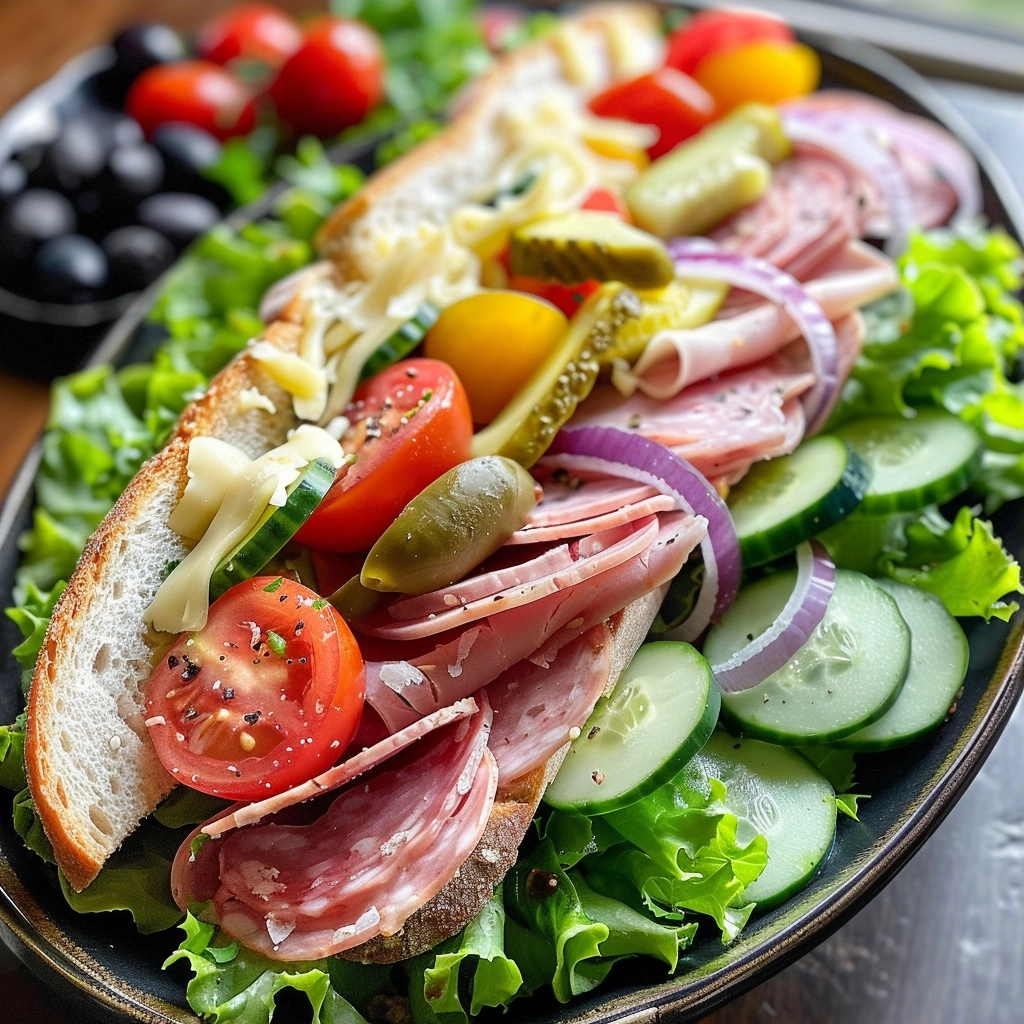 Sub Sandwich In A Bowl: A Flavor-Packed, Easy-to-Make Salad