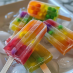 Skittles and Sprite Popsicles: A Refreshing Burst of Flavor