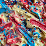 Patriotic Swirl Fudge