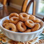 Mini Donut Hot Buttered Cheerios