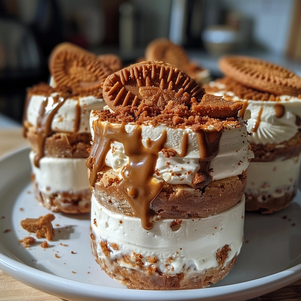 Mini Lotus Cheesecakes