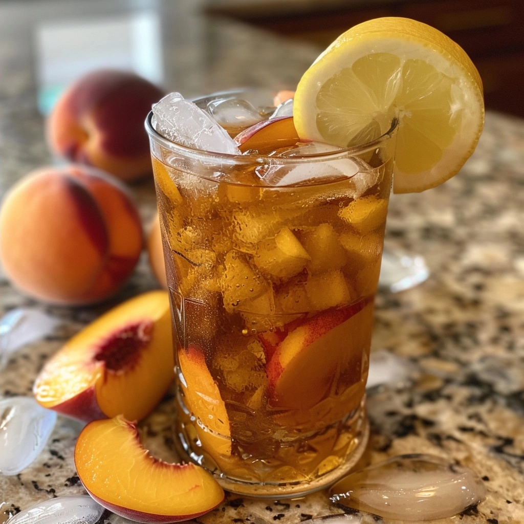 Southern Peach Tea