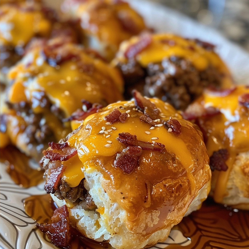 Bacon Cheeseburger Bombs