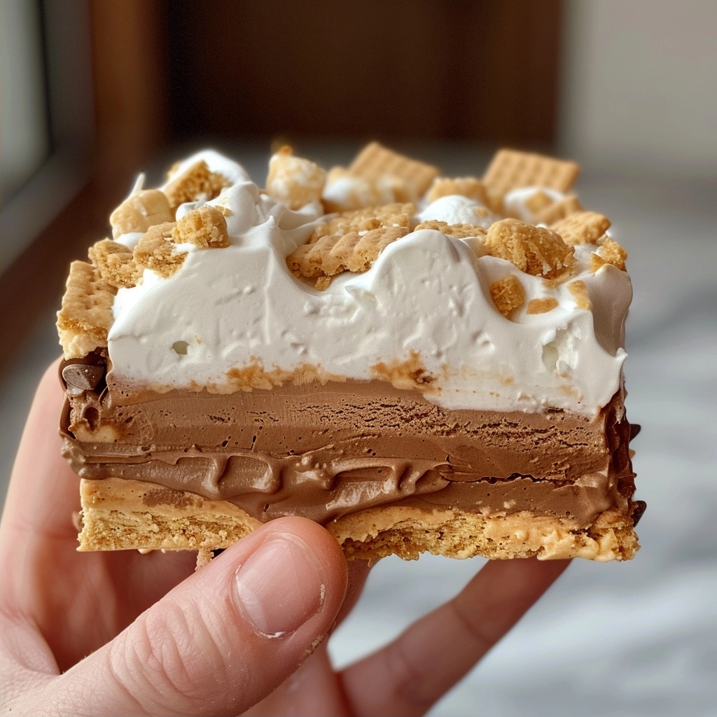 Frozen S'mores Bars Recipe: Cool, Creamy Campfire Classic